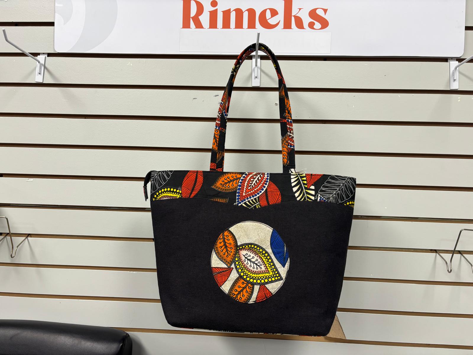 Premium Ankara Moon Bag - Image 3