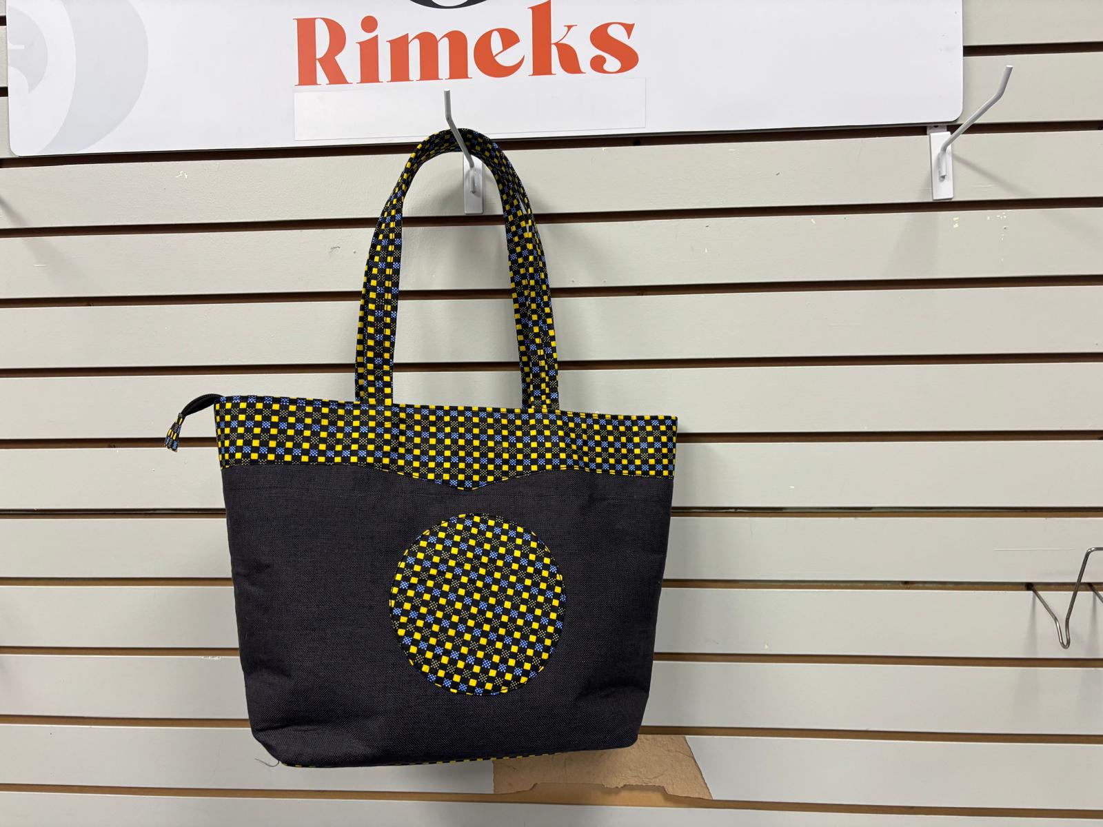 Premium Ankara Moon Bag - Image 2